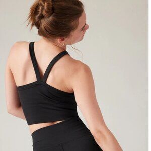 ATHLETA AURORA SEAMLESS HIGH NECK V-BACK TANK